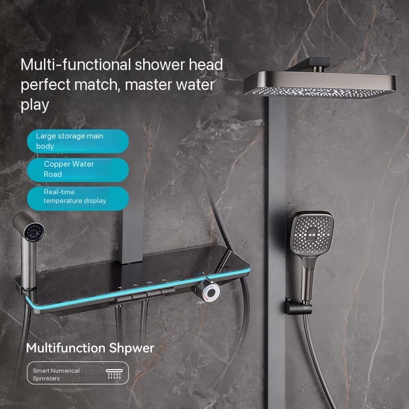 Szary Zestaw Prysznicowy z Pod – Plumbing recenzja i cena