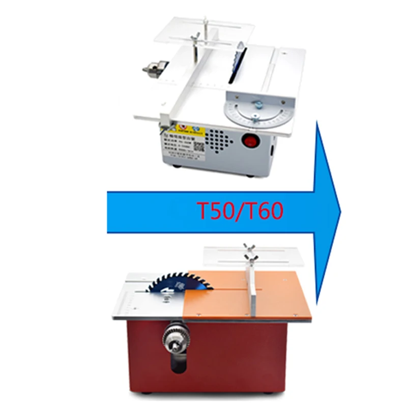 T50/T60 Mini DIY mała maszyna  – Mini Table Saw For Woodworking recenzja i cena