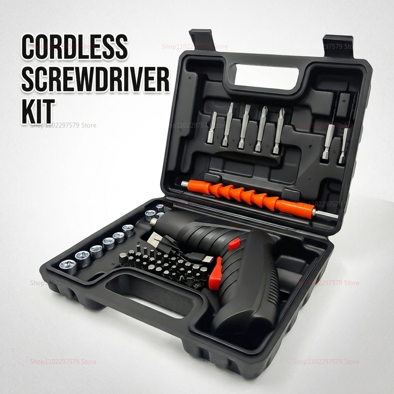 47-częściowy zestaw akumulator – Electric Screwdriver Rechargeable Usb recenzja i cena