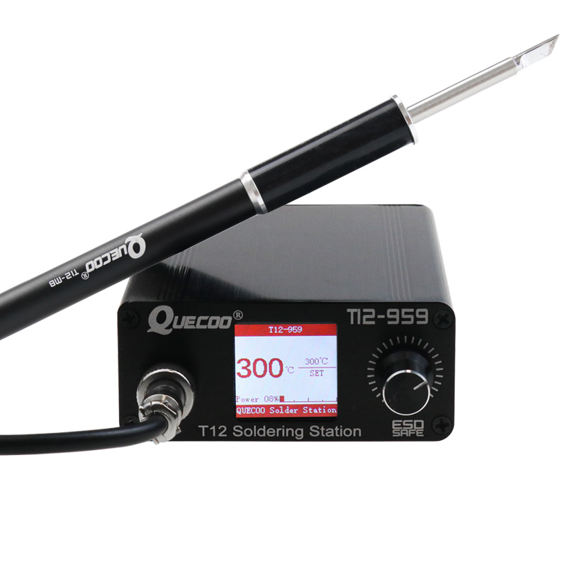 Stacja lutownicza T12-959 V5.1 – Digital Soldering Station T12 recenzja i cena