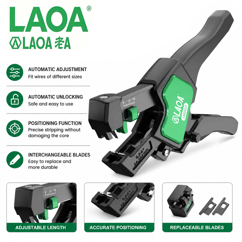 LAOA LA824021 Automatyczny ści – Automatic Wire Stripper Cutter recenzja i cena