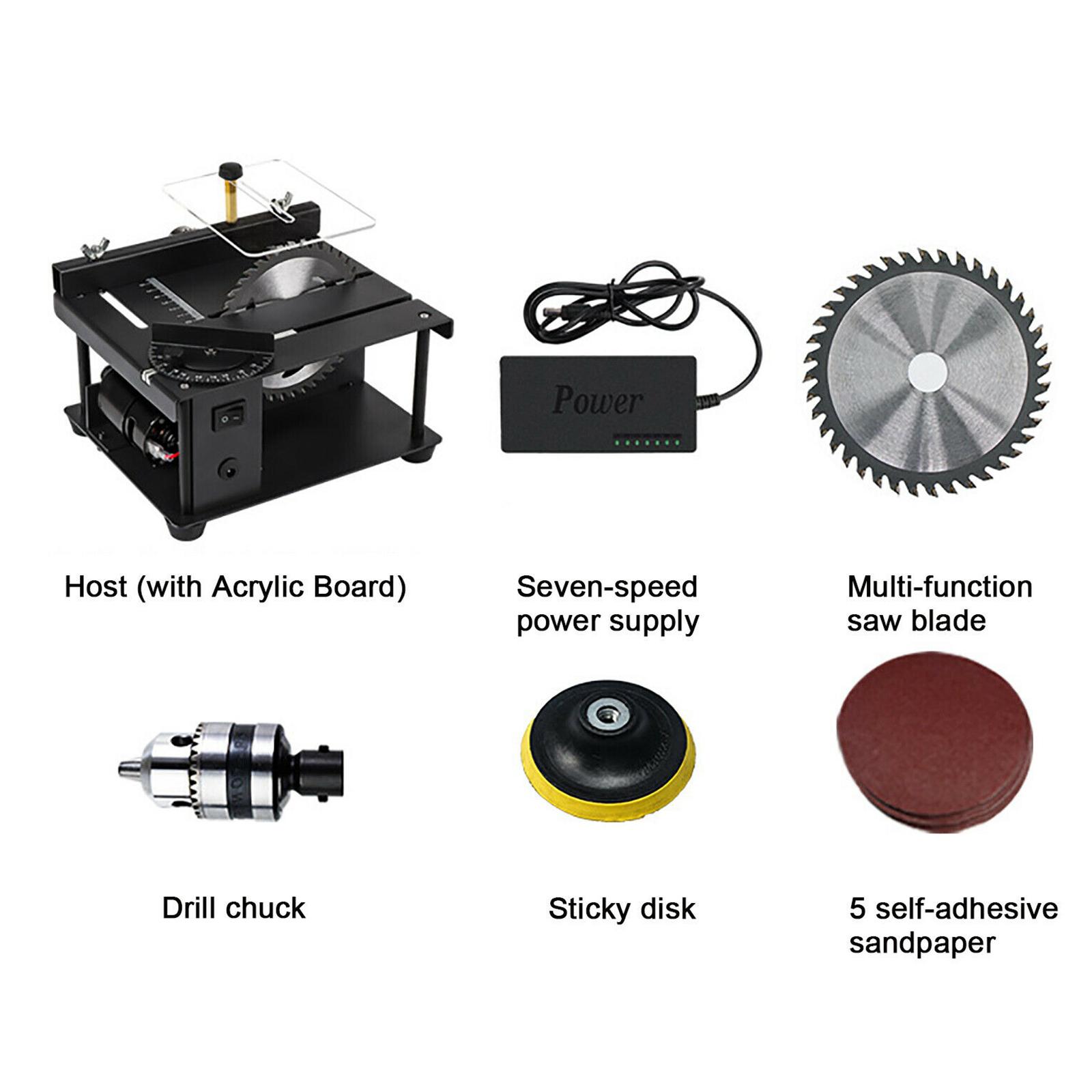 Kompaktowy 4-calowy mini pilar – Mini Table Saw For Woodworking recenzja i cena