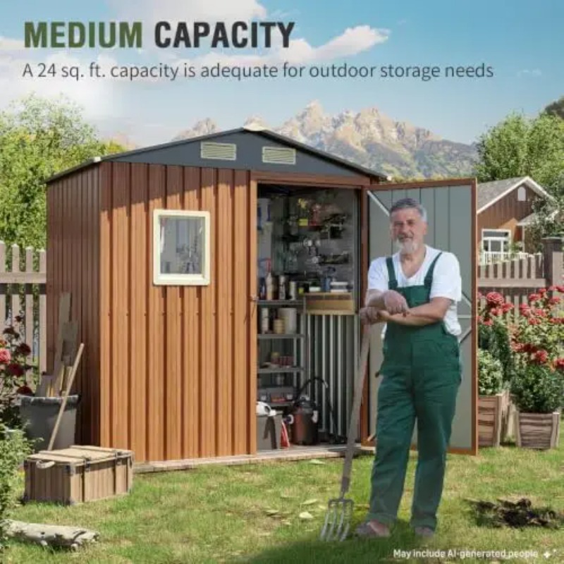 Szopa ogrodowa 6x4 stopy, zamy – Garden Tools recenzja i cena